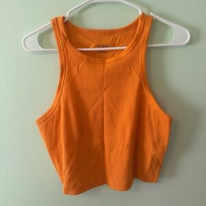 Wild Fable Bright Orange Sleeveless Top
